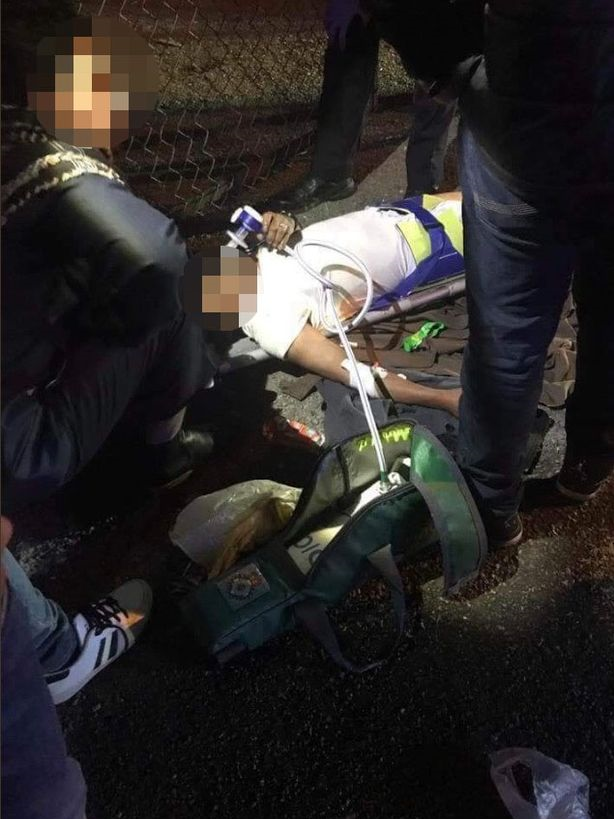خودرویی به عزاداران حسینی در لندن حمله‌ور شد