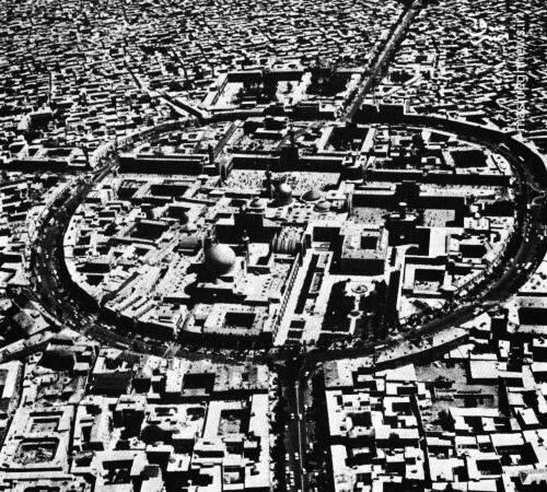 قدیمی‌ترین عکس هوایی از حرم امام رضا (ع)