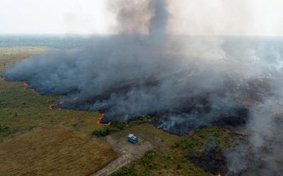 آتش سوزی جنگل‌های آمازون در برزیل