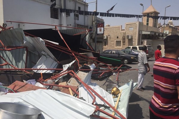 حمله مأموران آل سعود به تکایا در قطیف