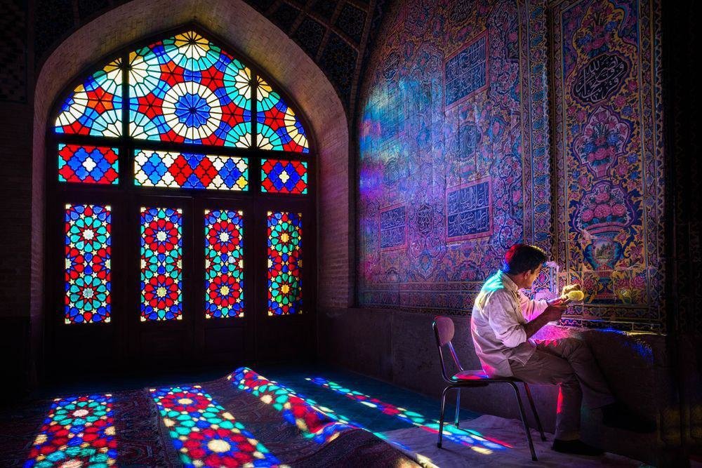 تصویر مسجد نصیرالملک به انتخاب نشنال جئوگرافیک