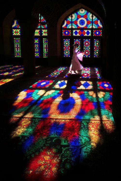 تصویر مسجد نصیرالملک به انتخاب نشنال جئوگرافیک