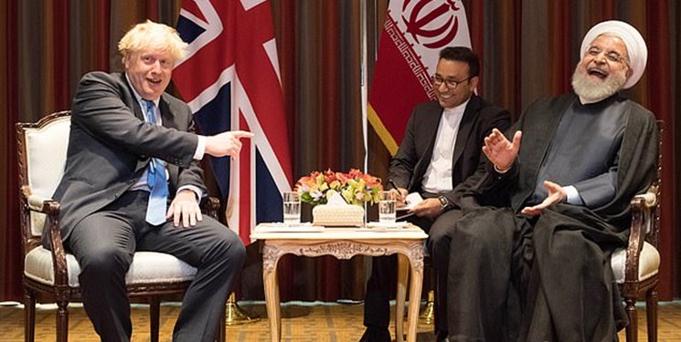 عکس/ خنده‌های روحانی با نخست وزیر انگلیس
