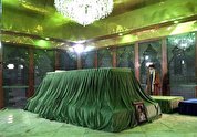 حضور رهبر انقلاب در حرم امام خمینی (س) و گلزار شهدای بهشت زهرا