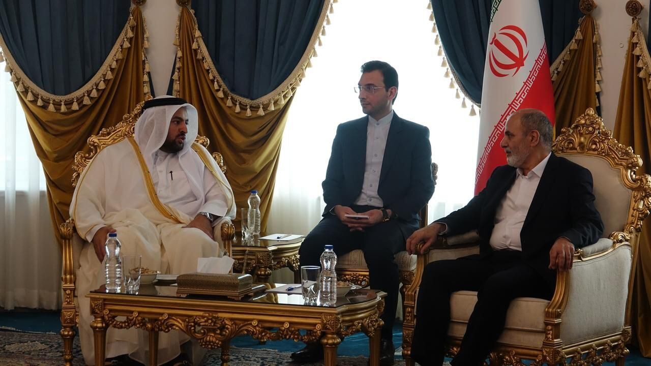 پیام نخست‌وزیر قطر به دبیر شورای عالی امنیت ملی