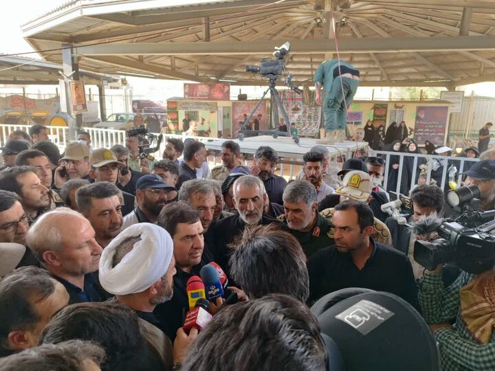 بازدید معاون اول رئیس جمهور از مرز مهران